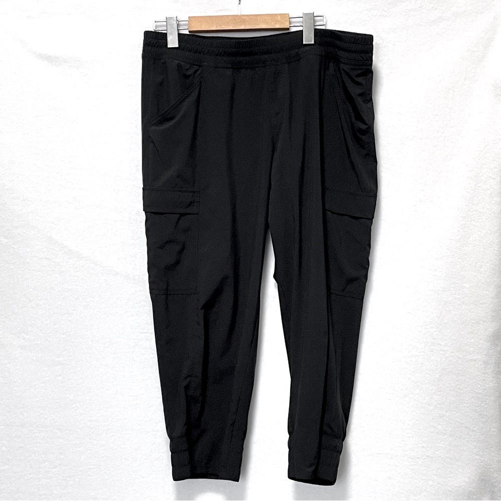 The North Face Black Pants with Tapered Design